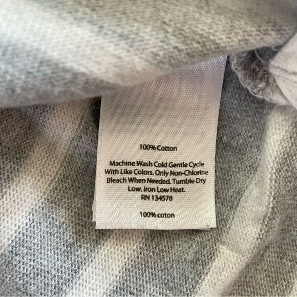 Vineyard Vines Gray/White Striped Dress - Size: XS - Picture 4 of 6